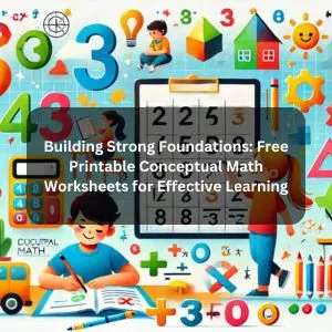 conceptual math worksheets