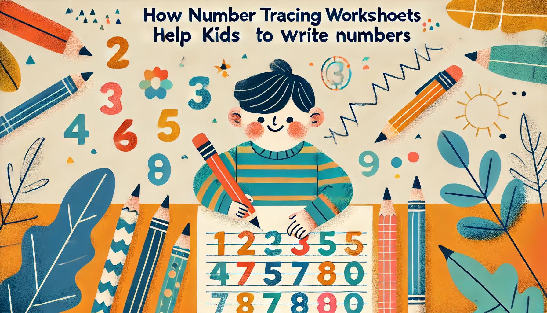 Number Tracing Worksheets