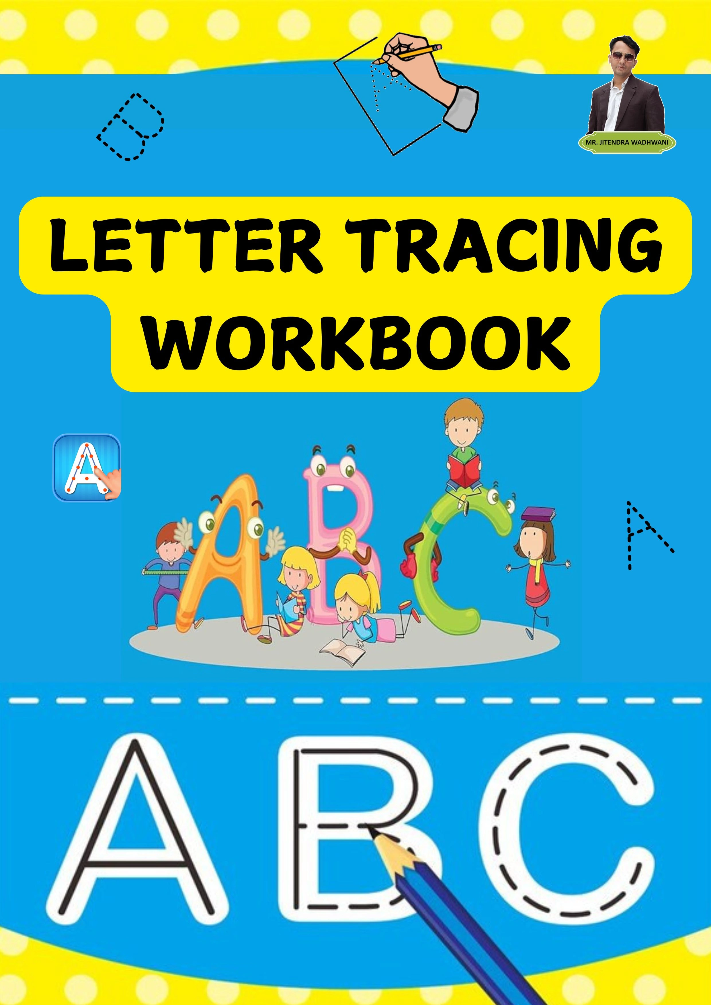 Letter Tracing Workbook Cover Page