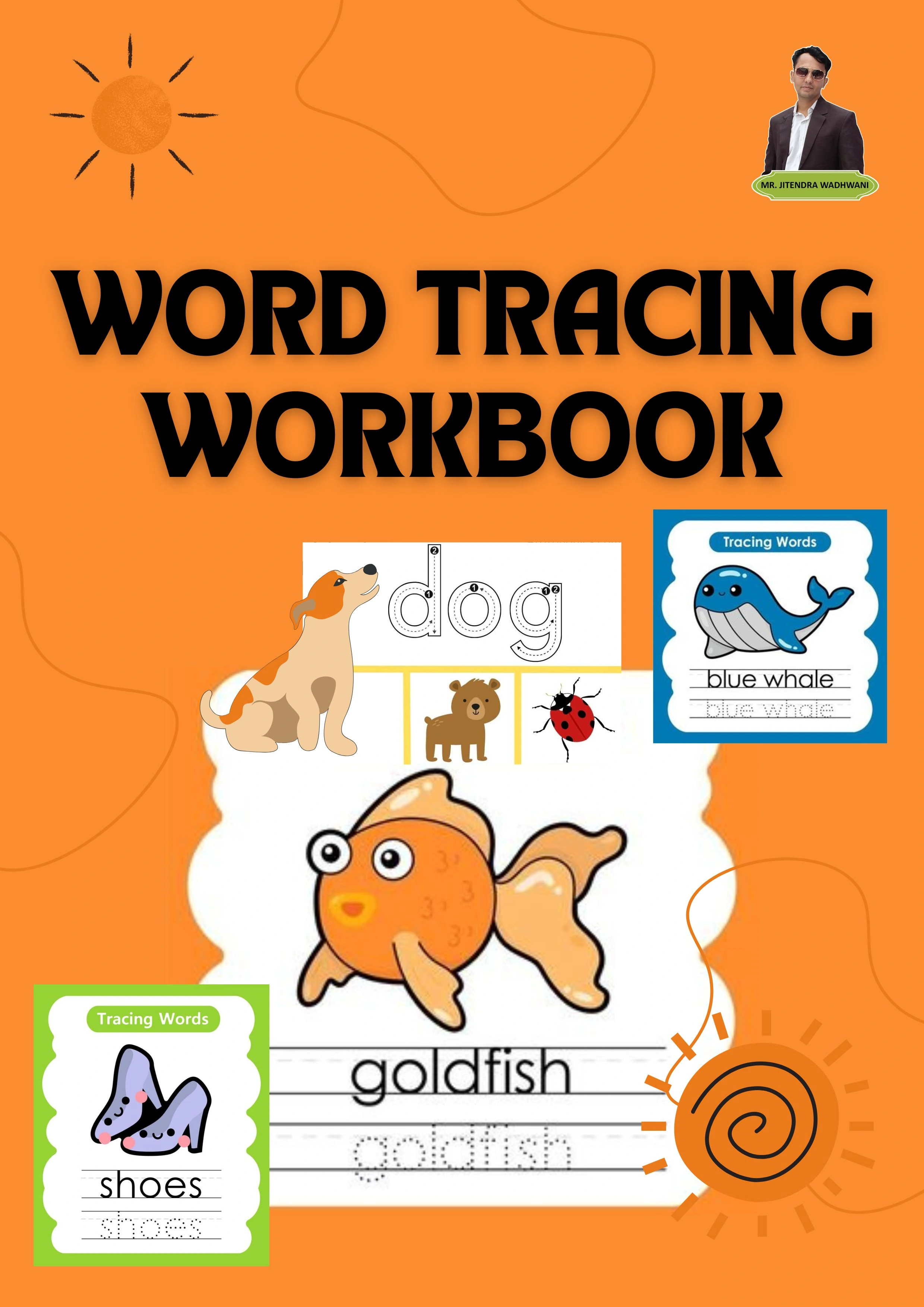 Word Tracing Workbook Cover Page