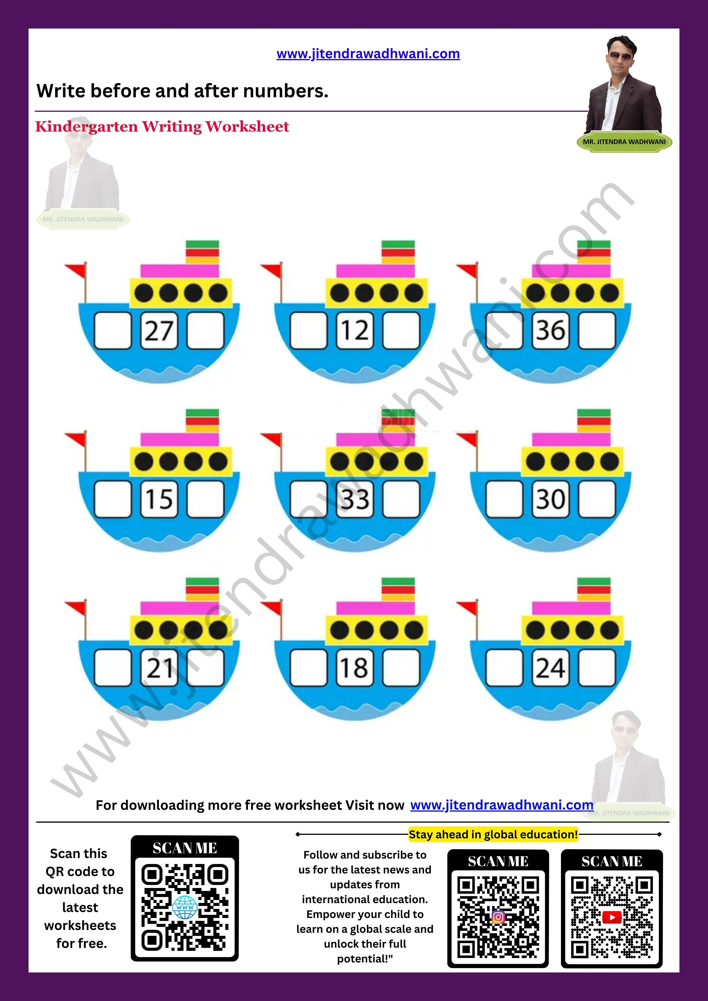 Subtraction Worksheet Thumbnail