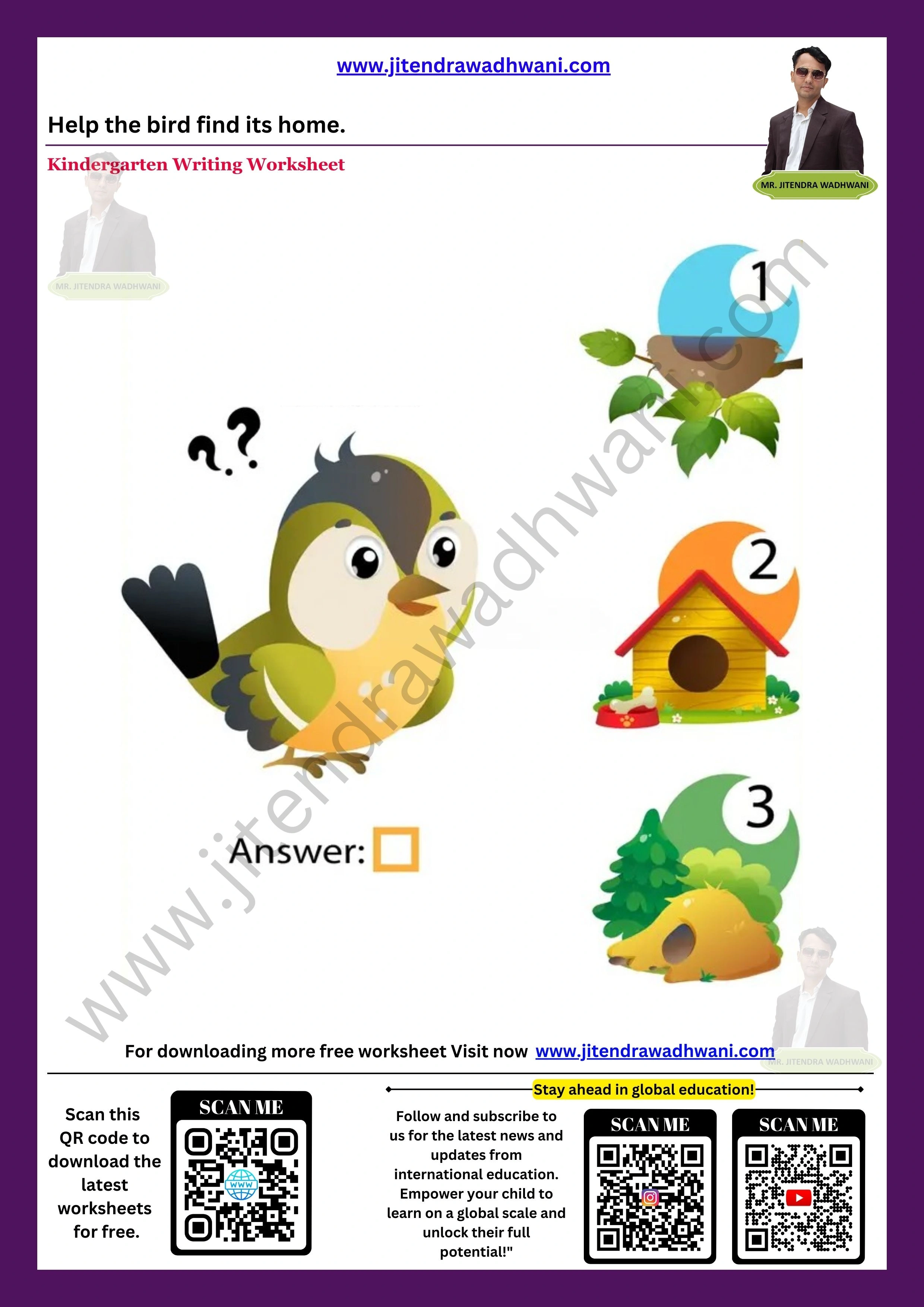 Birds Worksheet 6