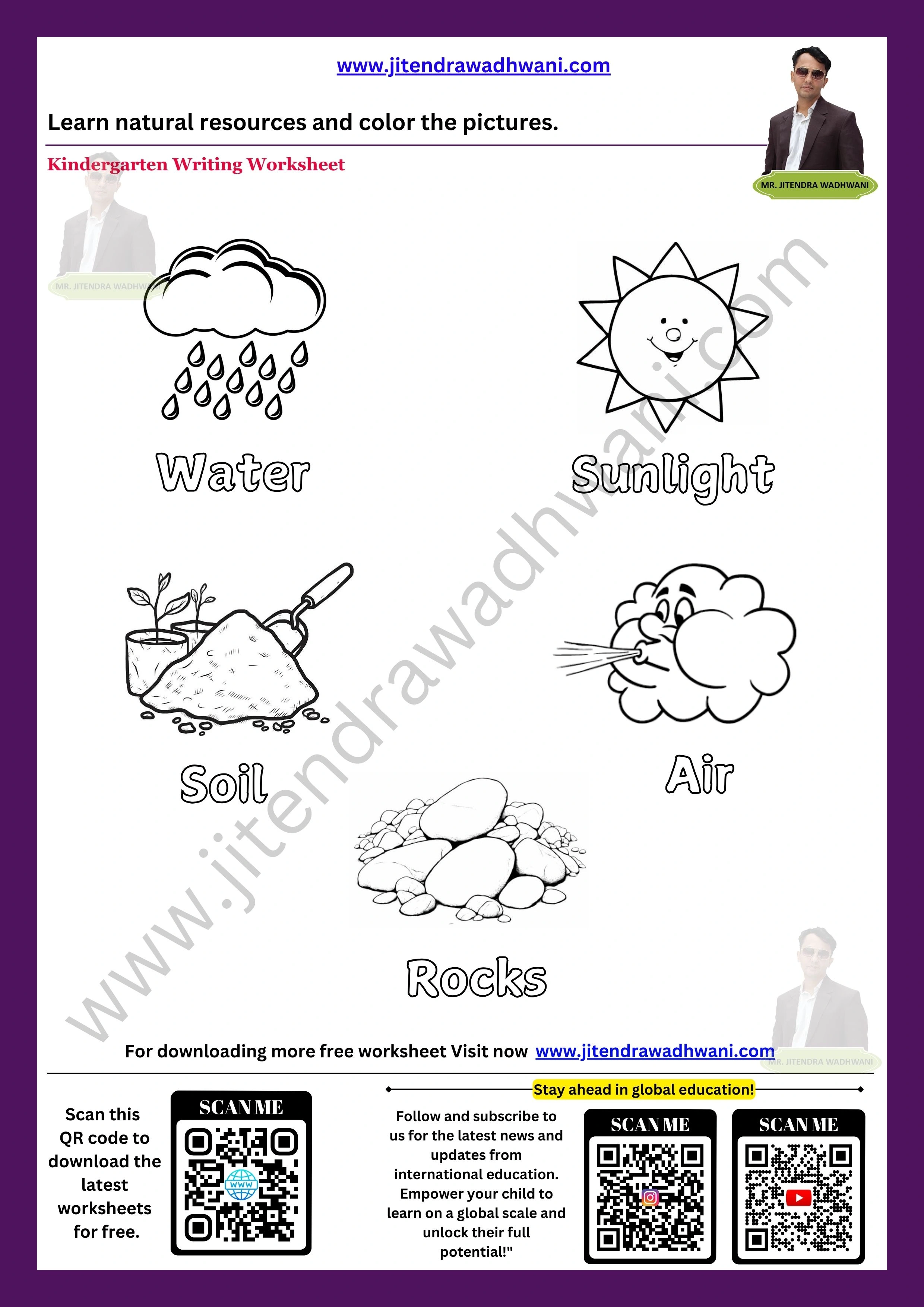 Natural Resources Worksheet 1