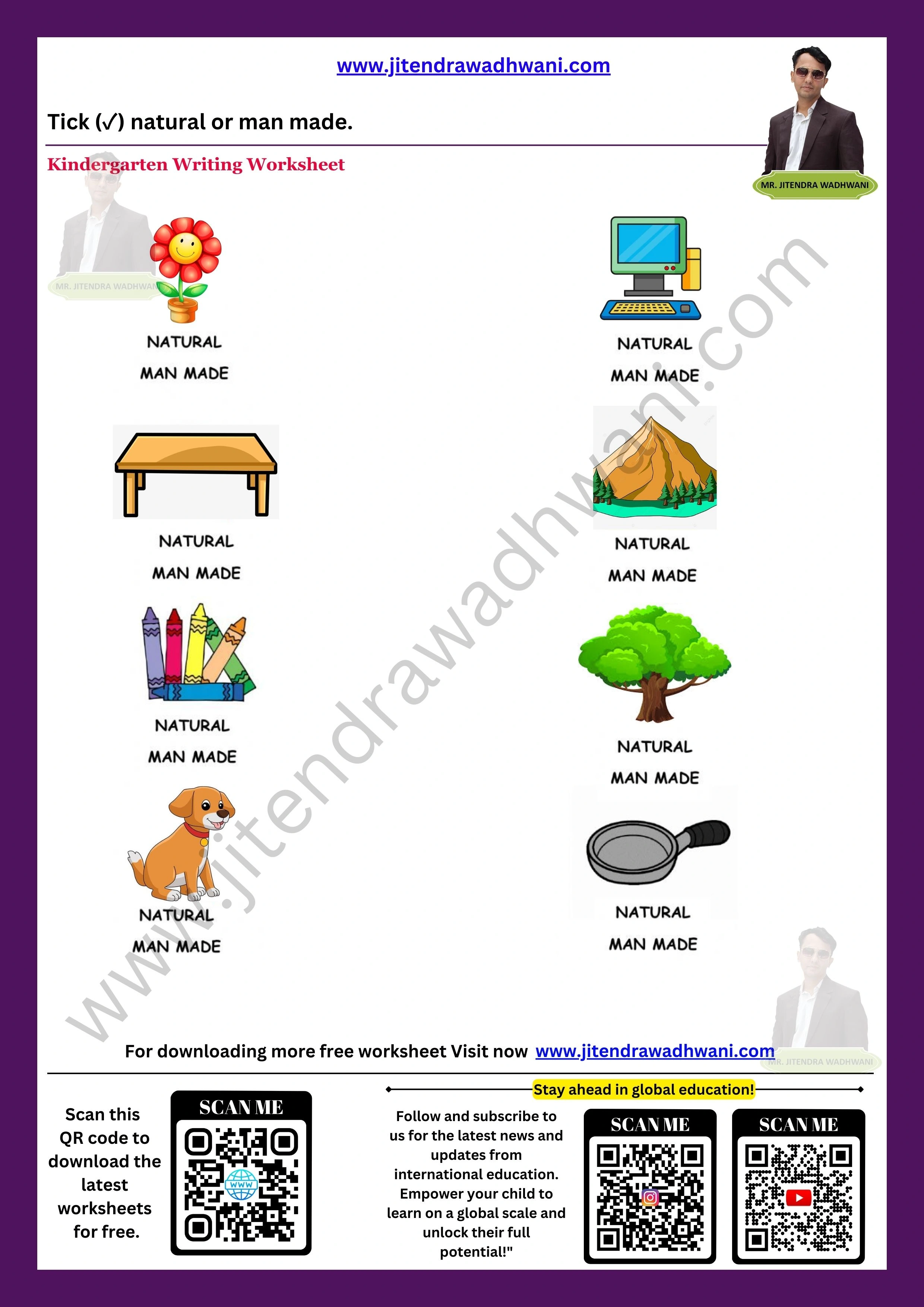 Natural Resources Worksheet 3