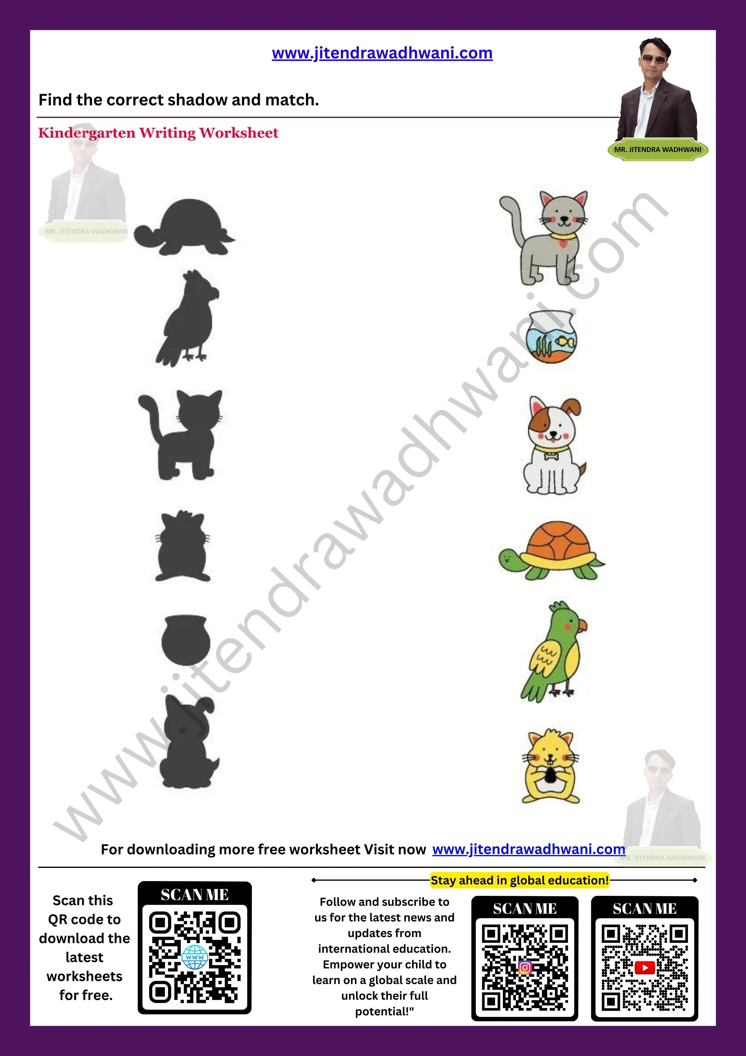 Pet Animals Worksheet 3