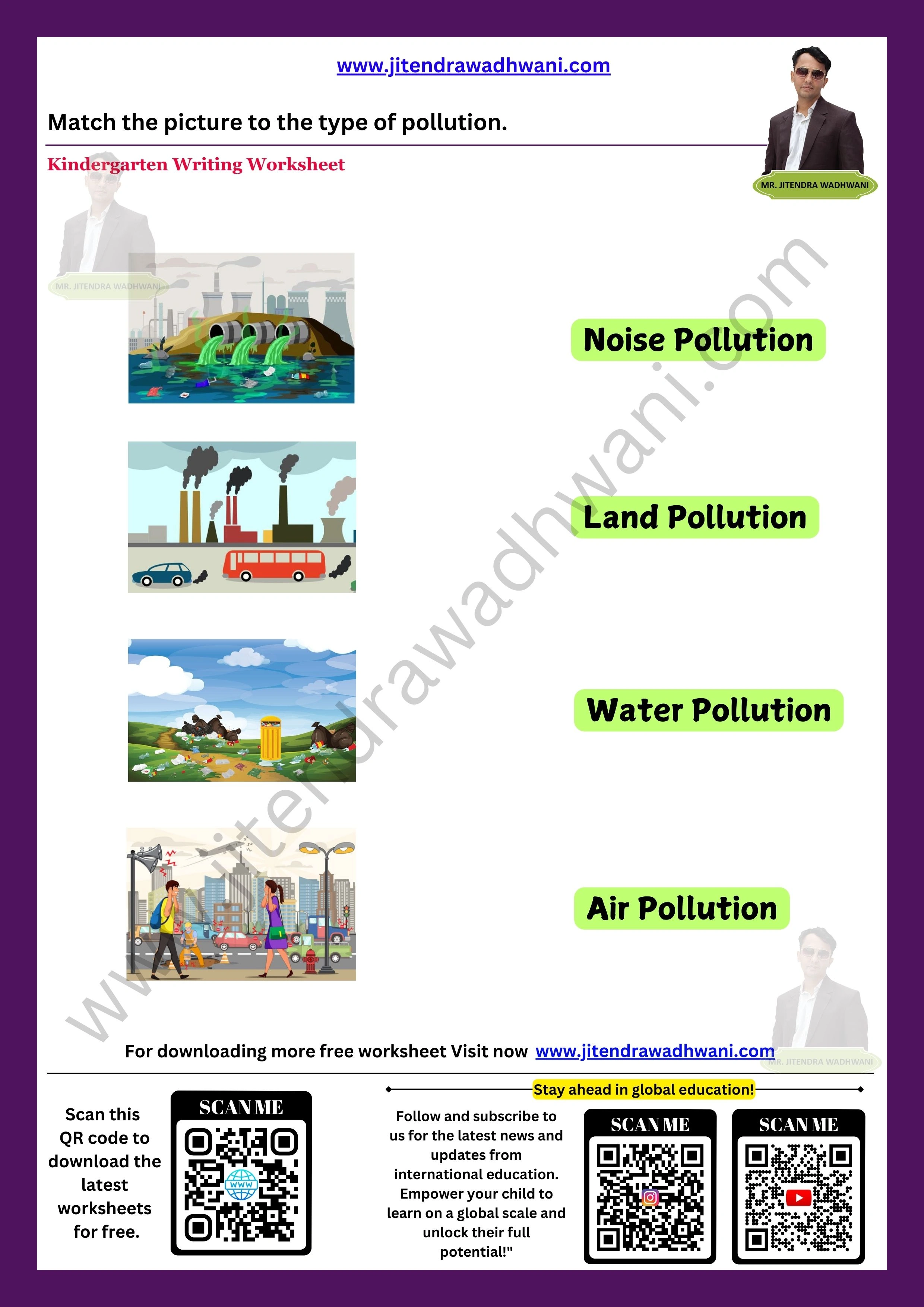 Pollution Worksheet 1