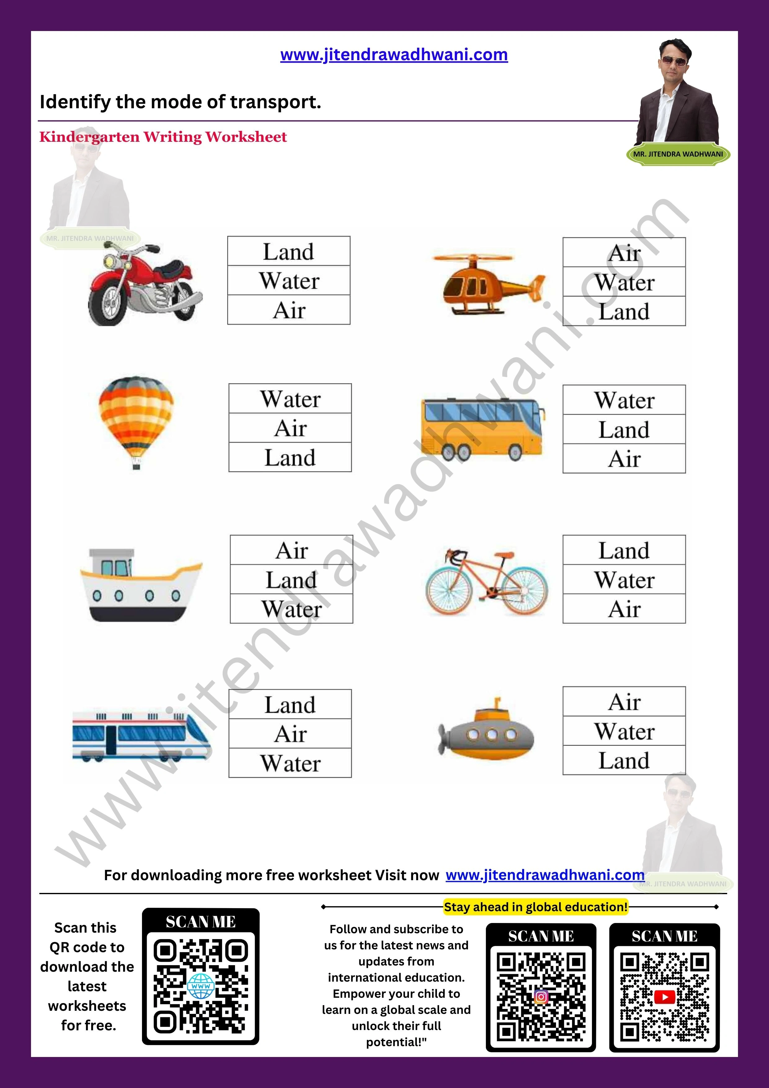 Transport Worksheet 2