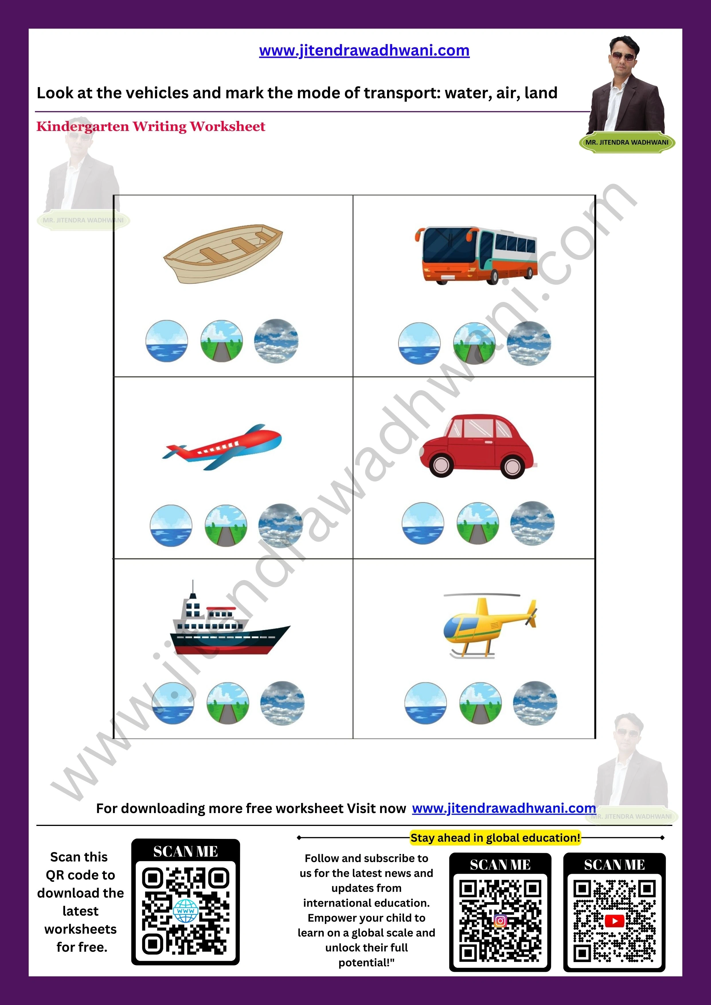 Transport Worksheet 5