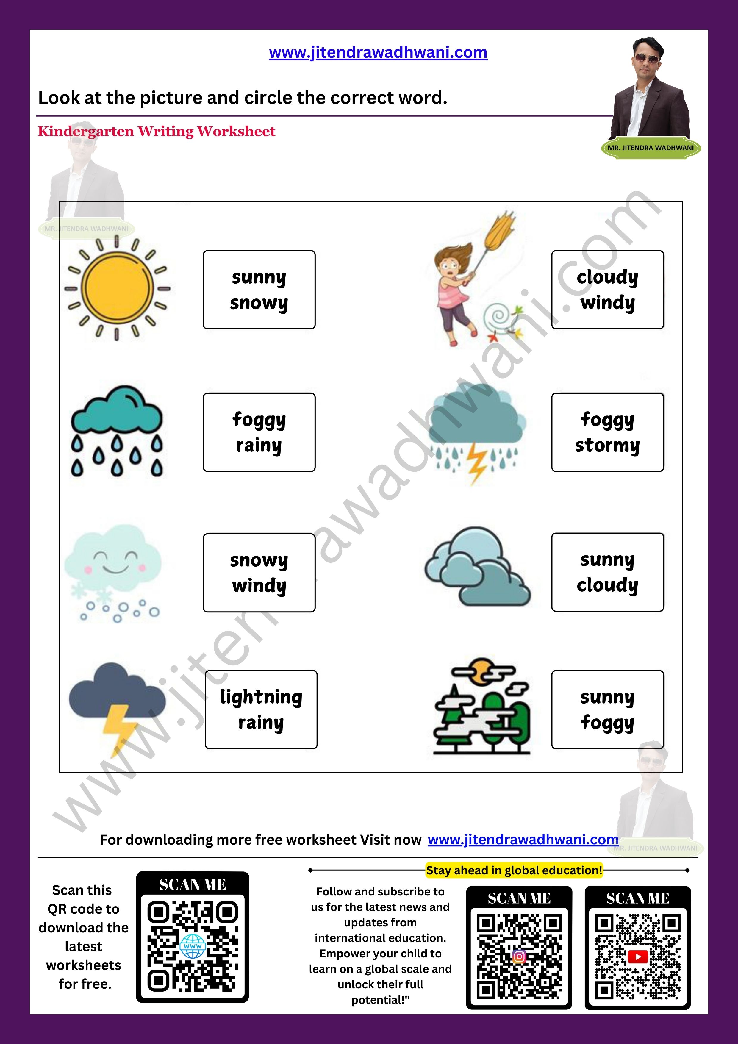 Weather Worksheets 5